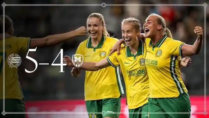Last minute thriller sends Hammarby to Champions League playoff with Man United