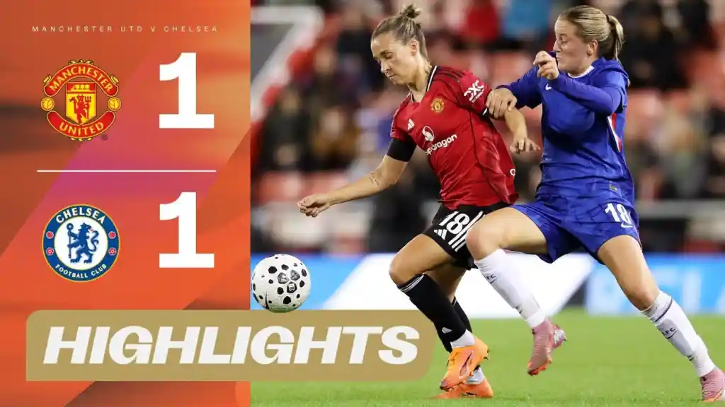 Dream goal for Anna Sandberg. Chelsea lost the points for the first time in season