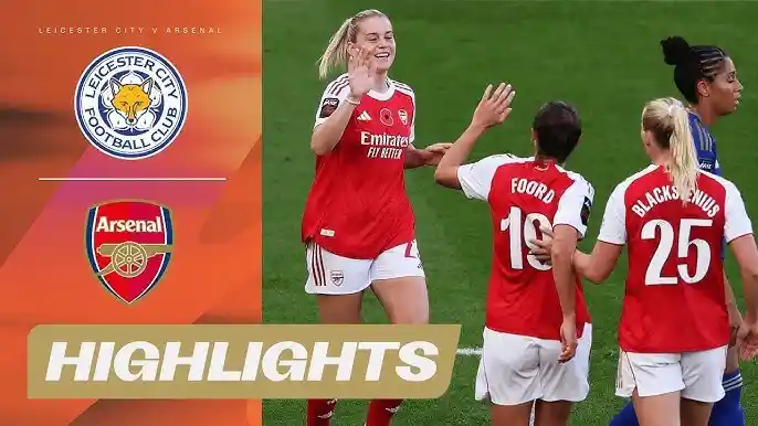 Two goals from Blackstenius lifted Arsenal’s confidence ahead of the London derby