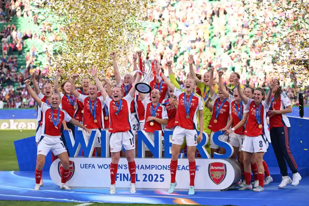 Arsenal Women are European Champions