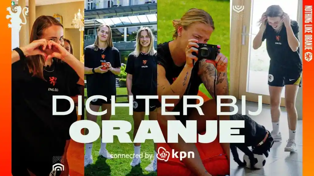 How are the Dutch women's soccer team doing at Euro？Check out the camp tour！