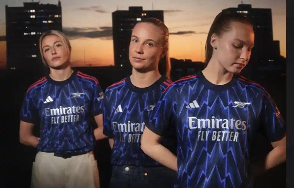 Ready for new heights. Check Arsenal's new away kit