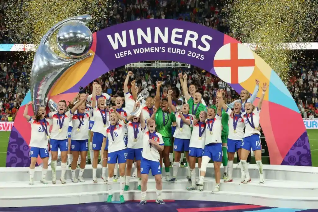It's coming home again! The Lionesses are European champions