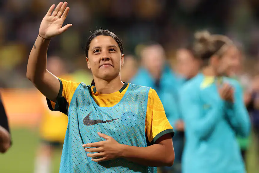 Sam Kerr is back in Matildas squad