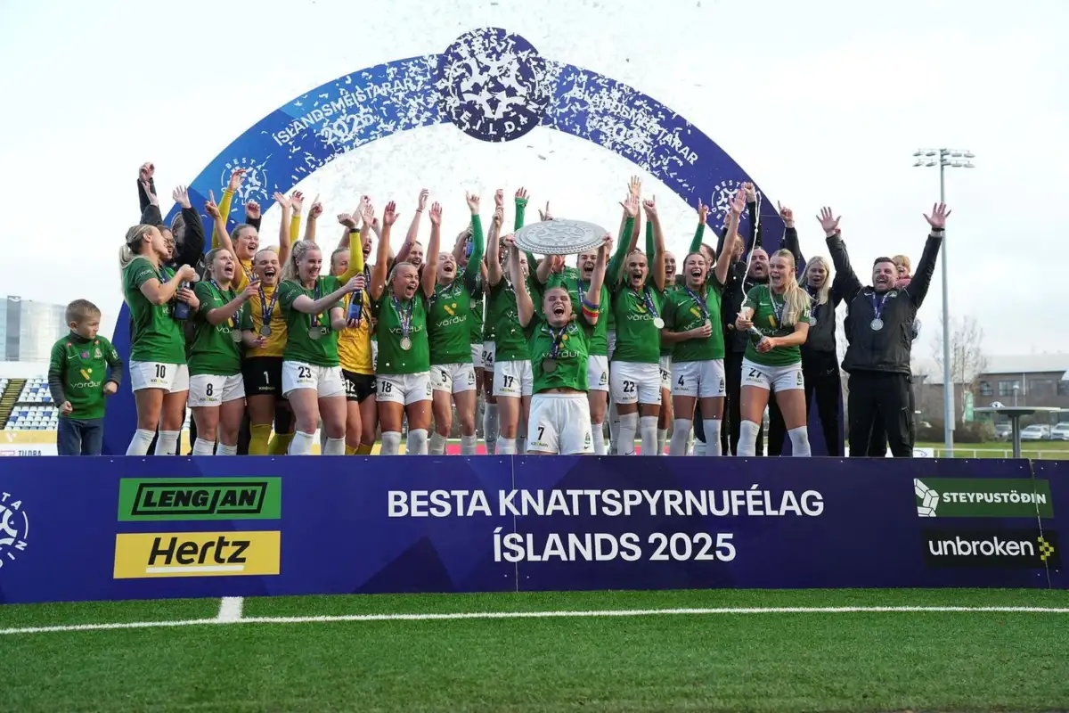 Breiðablik are Iceland's champions