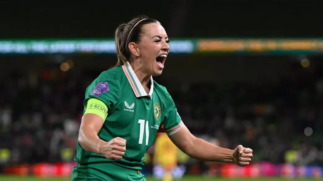 McCabe scores! Captain helped Ireland beat Belgium with two goals