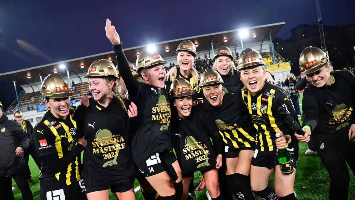 BK Häcken is swedish champion! Felicia Schröder secured win with her 30th goal