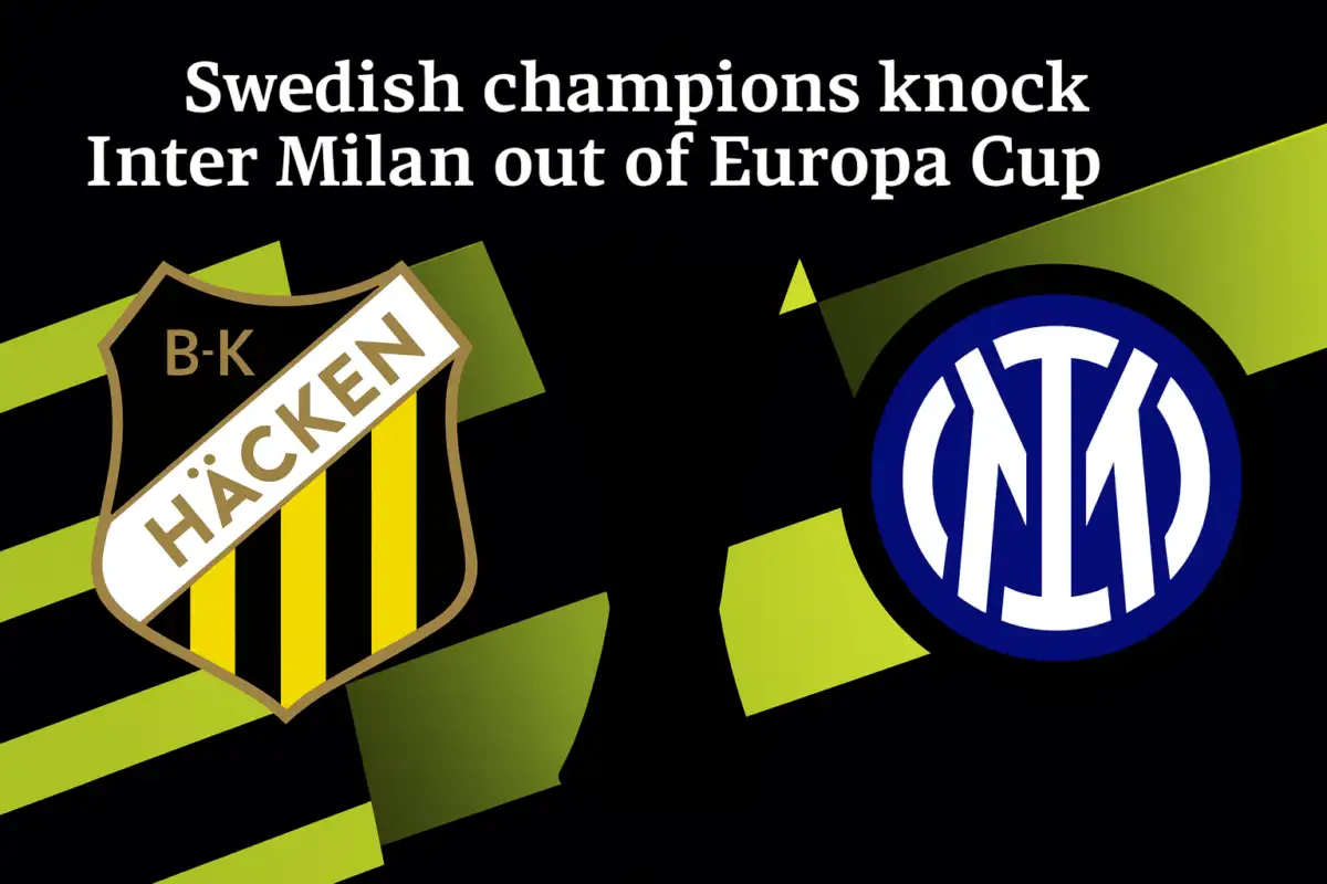 Swedish champions knock Inter Milan out of Europa Cup