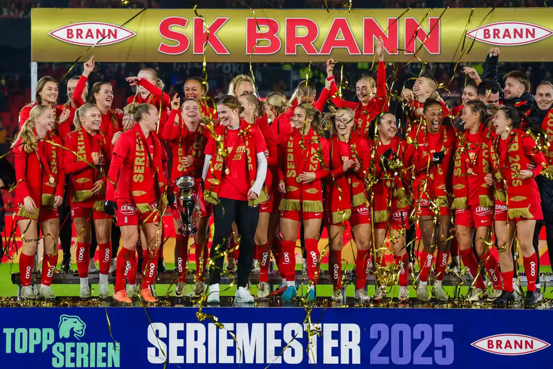 Brann is the Norwegian champion. After two seasons, they have once again dominated the Toppserien