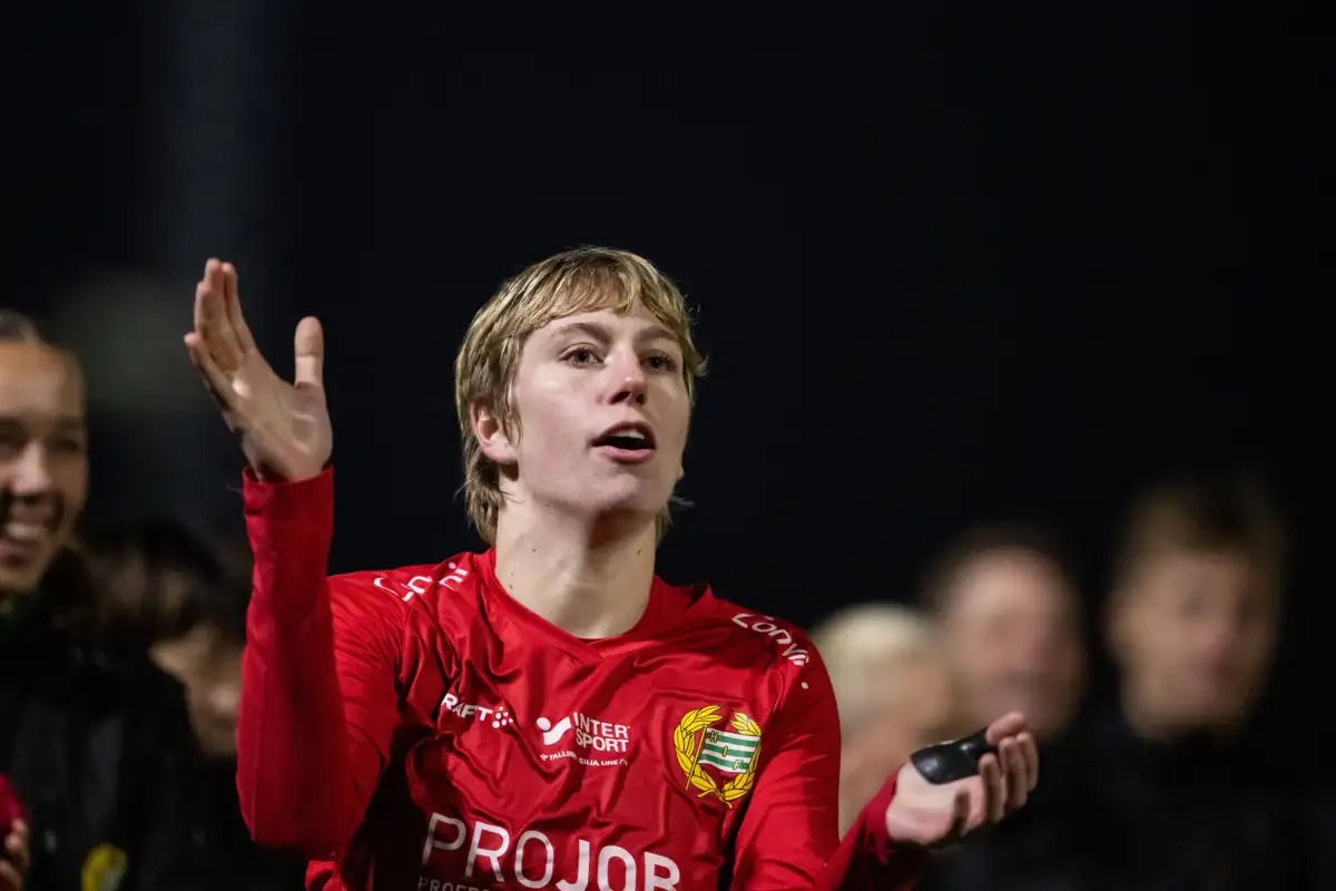 Edrud is leaving Hammarby for "next step in her career"