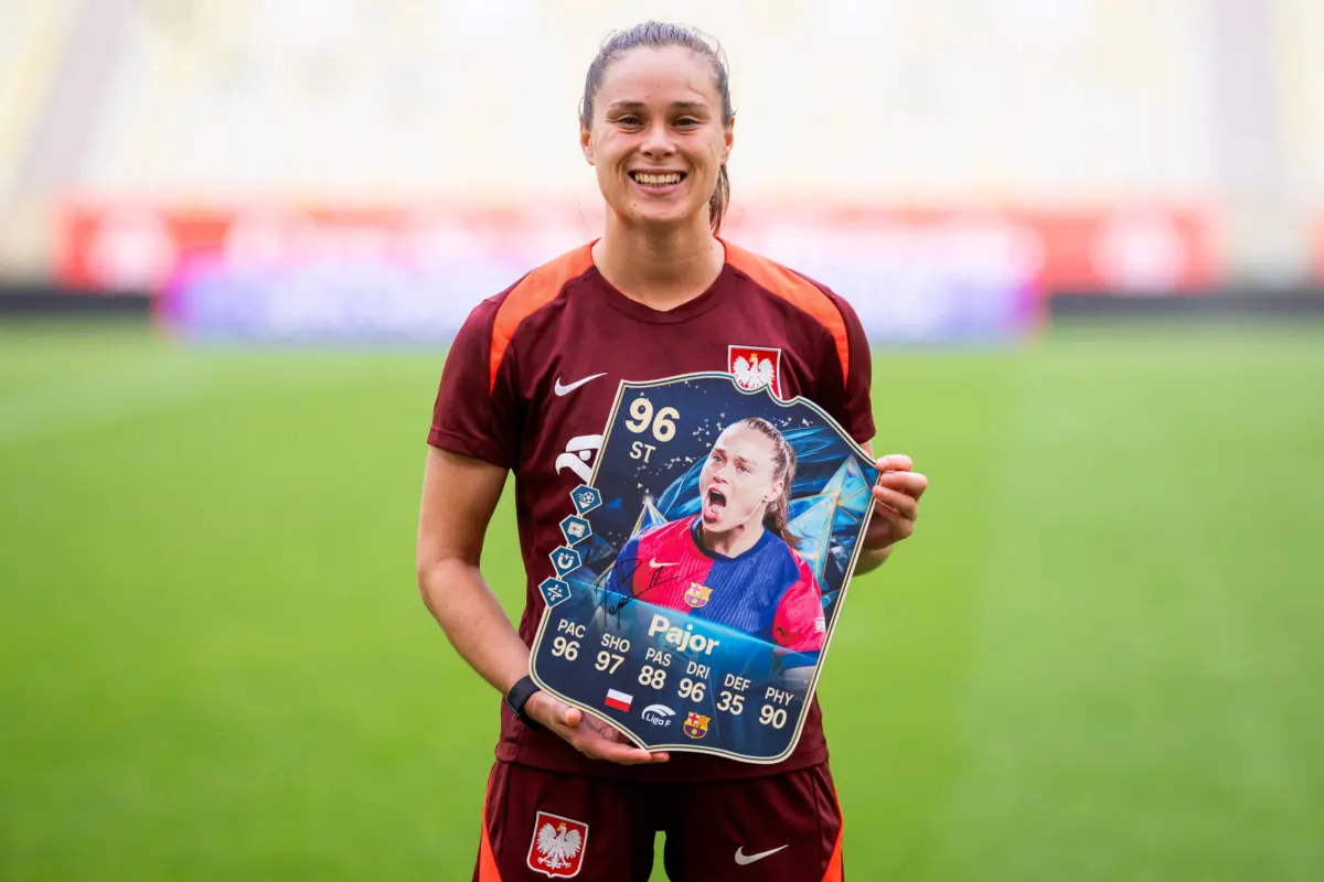 Not the next Lewandowski — the first Ewa Pajor