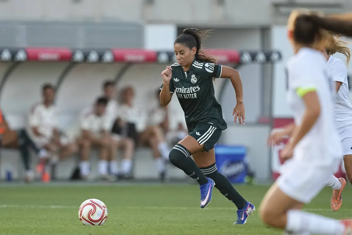 Noe Bejarano steps up at Real Madrid, following in the footsteps of her idol Marcelo