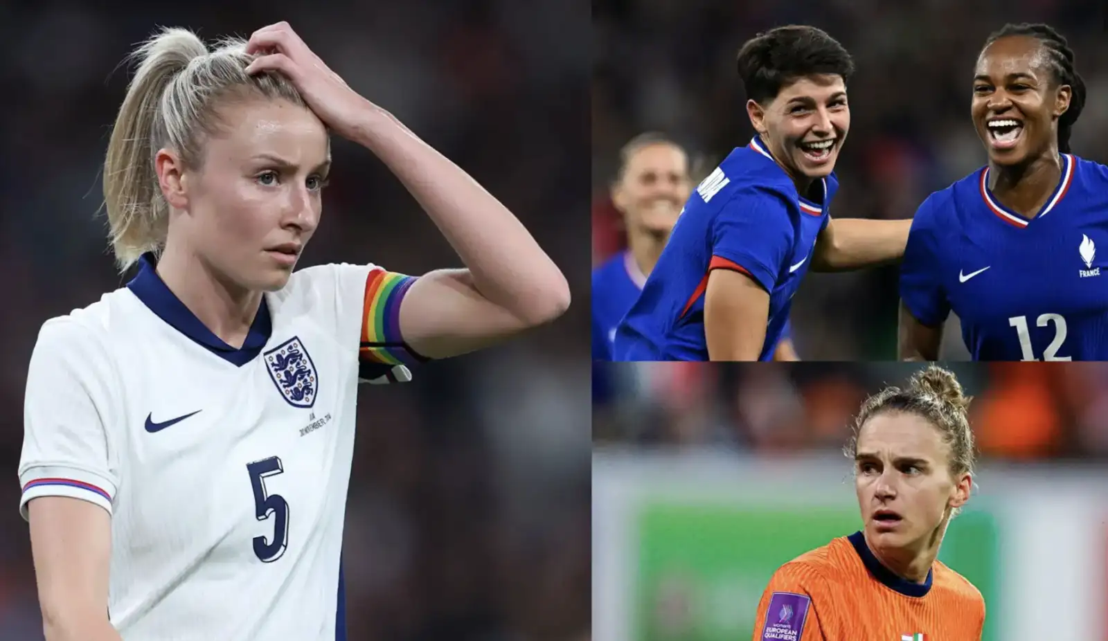 England's Lionesses have landed in the 'group of death' for next summer's European Championship title defence, pooled with France and Netherlands