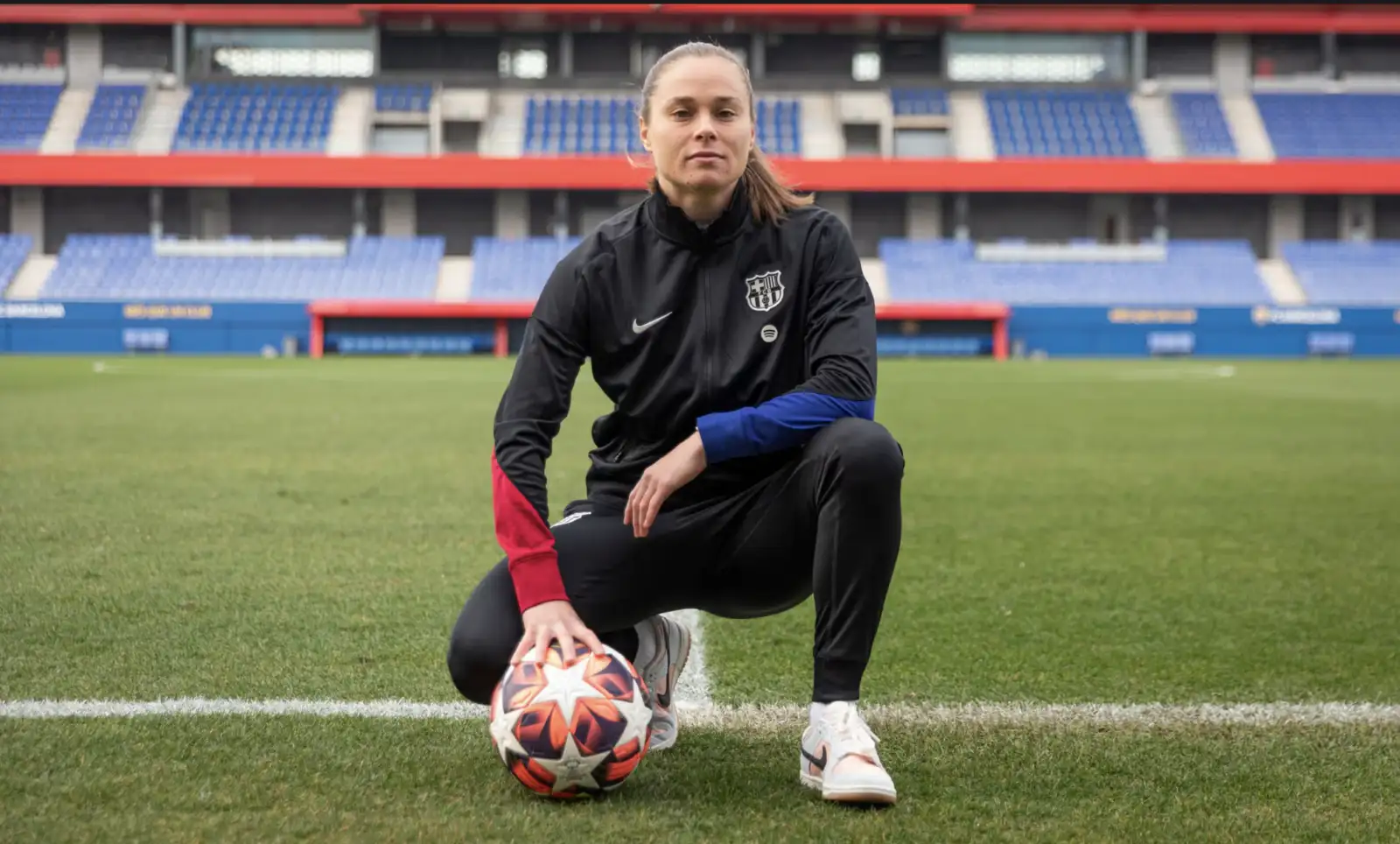 Ewa Pajor: ‘Sometimes I’m at home and it’s like: wow I play for Barcelona’