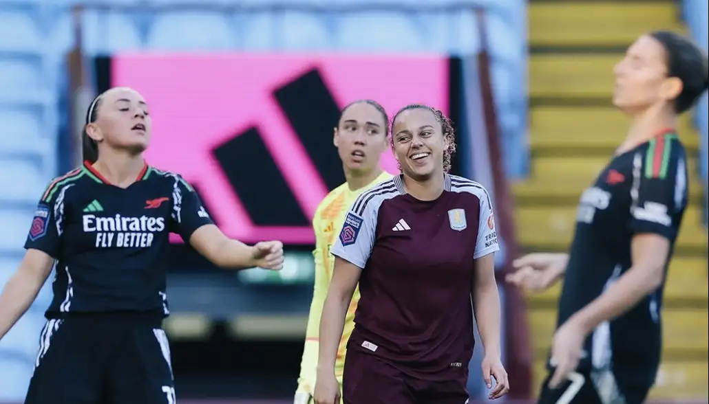Shock in Villa Park. Aston Villa suprised Arsenal woth 5:2