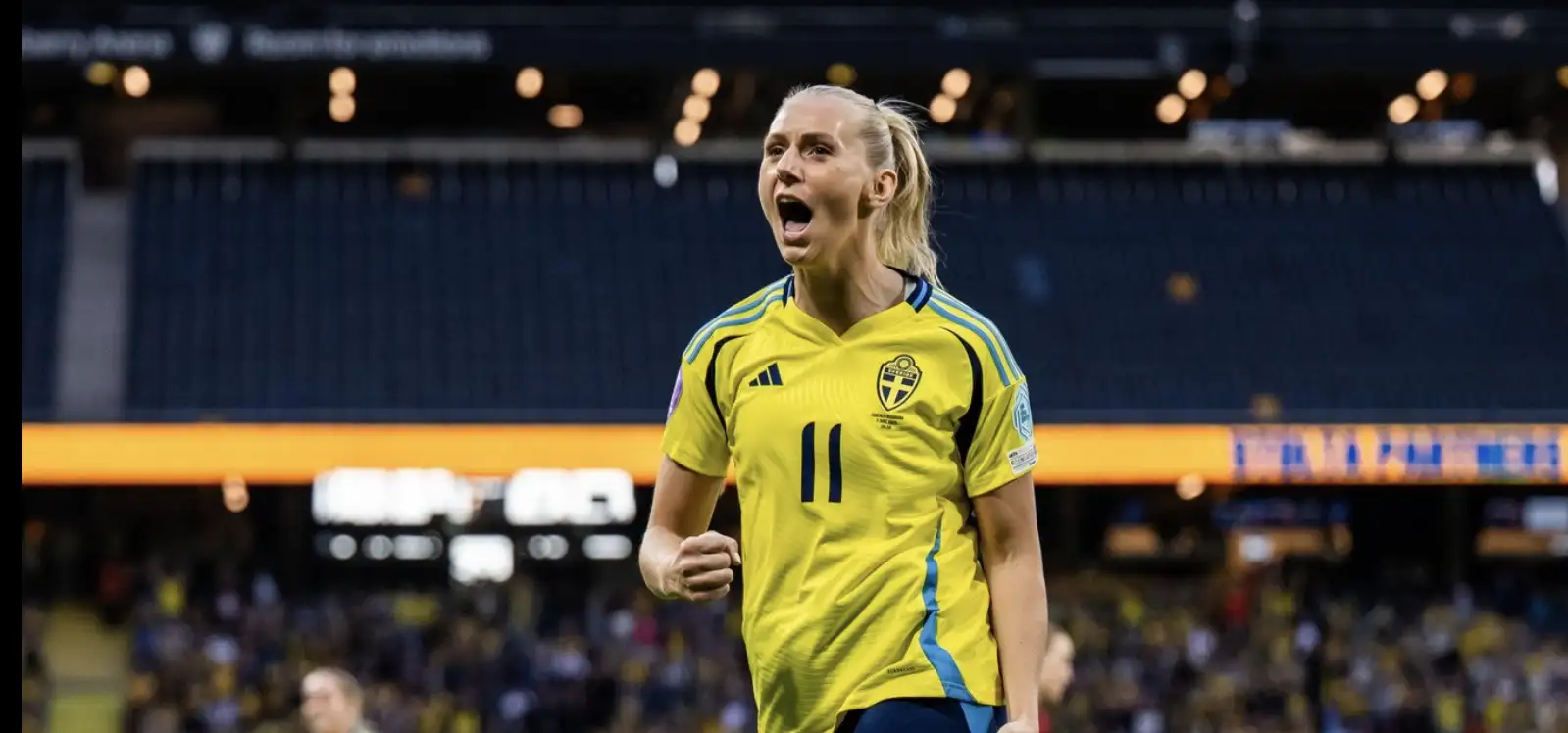 Blackstenius' hattrick secured Sweden's first-ever place in the Nations League semi-finals