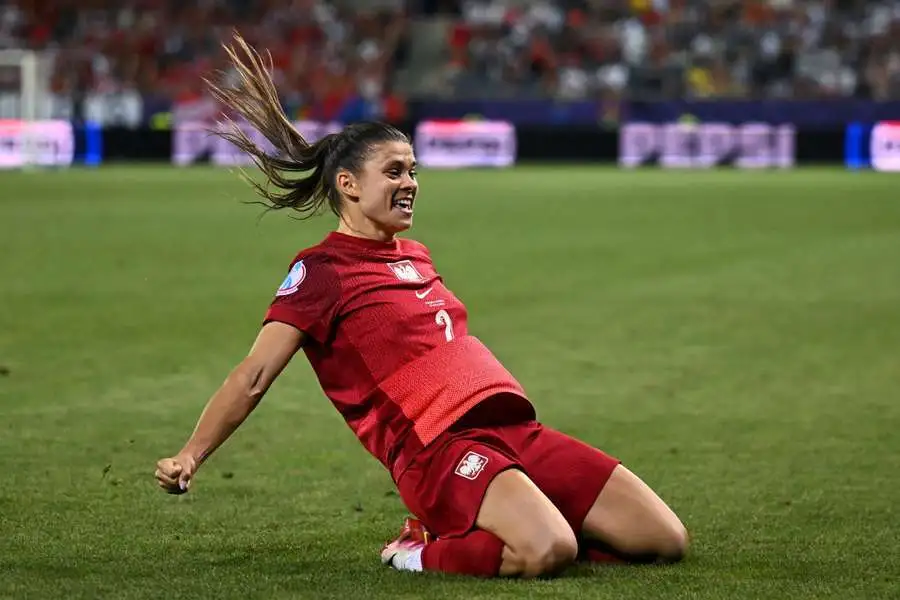 Poland says goodbye to the Euro with historic win and first goals as Denmark crushes 3:2