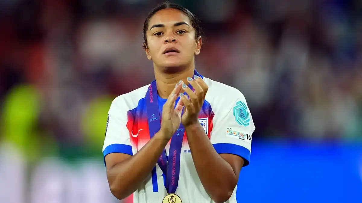 Man arrested over racist abuse sent to Englad's Jess Carter