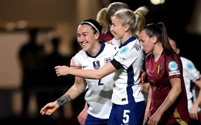 Lionesses destroyed Belgium 5:0, Walsh and Beever-Jones scored their first goals for England