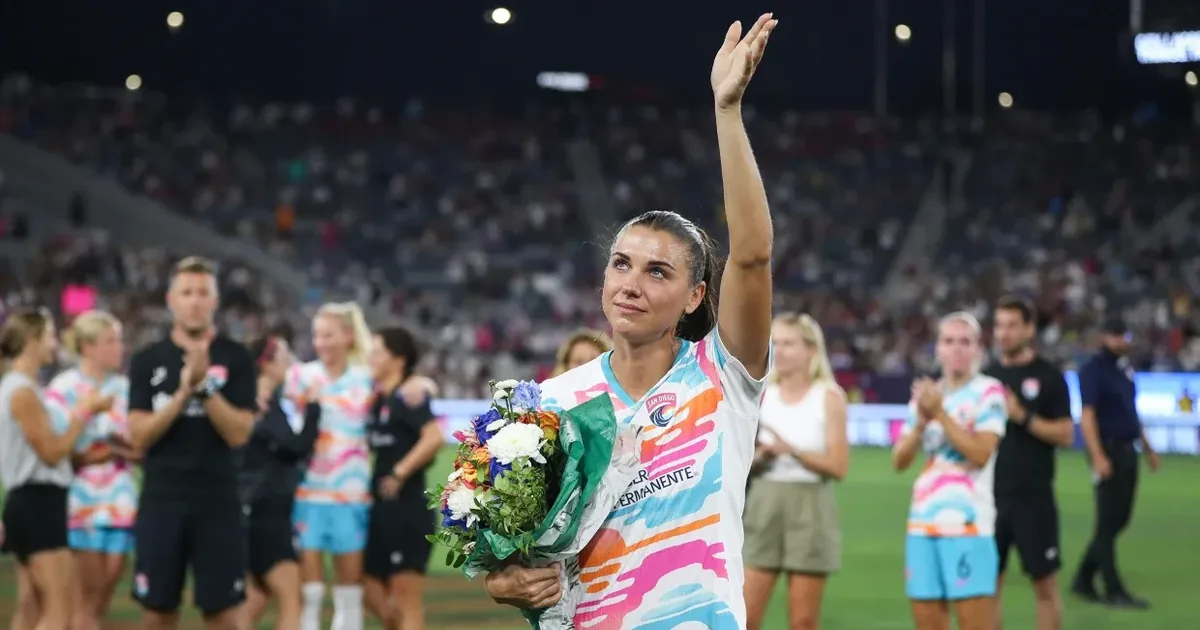 I did everything I wanted’: Alex Morgan ends career on emotional night ...