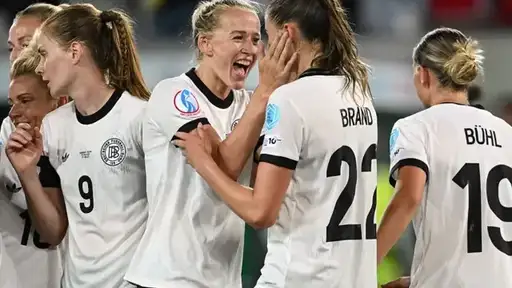 Jule Brand's magnificent goal helped Germany to their first win at the Euro. Poland was able to resist for a long time