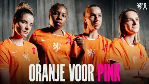 Netherlands’ National Team launches ‘Oranje for Pink’ campaign