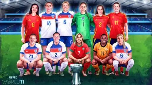 Who made it into 2025 FIFPRO Women’s World 11?