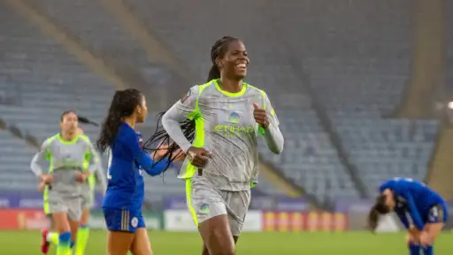 Bunny Shaw has been named as WSL's player of December