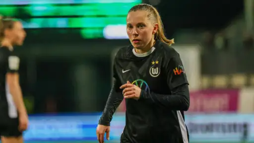 Wolfsburg's Janou Levels before the quarterfinals: We’re in good form — now we have to show it.”