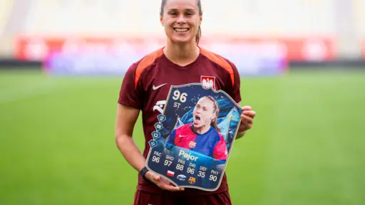 Not the next Lewandowski — the first Ewa Pajor