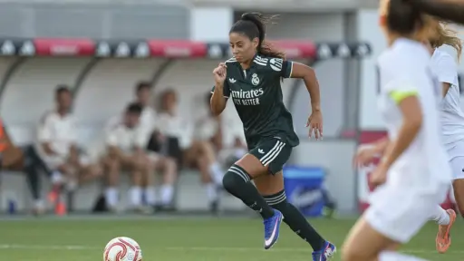 Noe Bejarano steps up at Real Madrid, following in the footsteps of her idol Marcelo