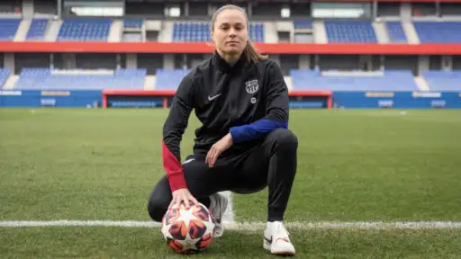 Ewa Pajor: ‘Sometimes I’m at home and it’s like: wow I play for Barcelona’