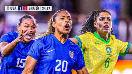 USA vs Brazil - ALL Goals & Highlights