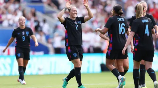 Euros, we are ready. The Lionesses destroyed Jamaica 7:0