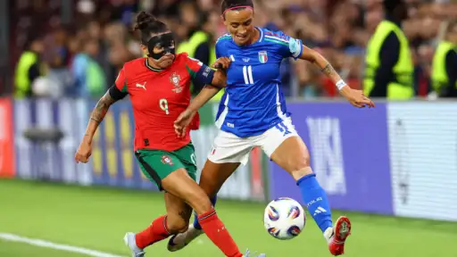 What a match! Portugal and Italy fought to a 1-1 draw.