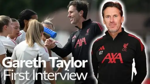 First interview with Liverpool's new head coach Gareth Taylor