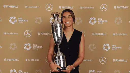 Mariona Caldentey is PFA player of the year. check her best goals