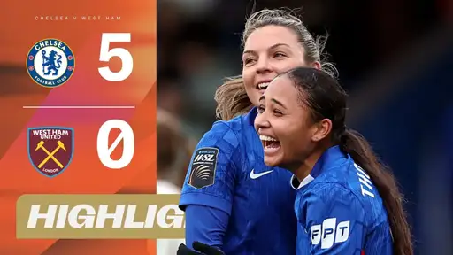 See Lexi Potter's first start for Chelsea and James' first goal after injury