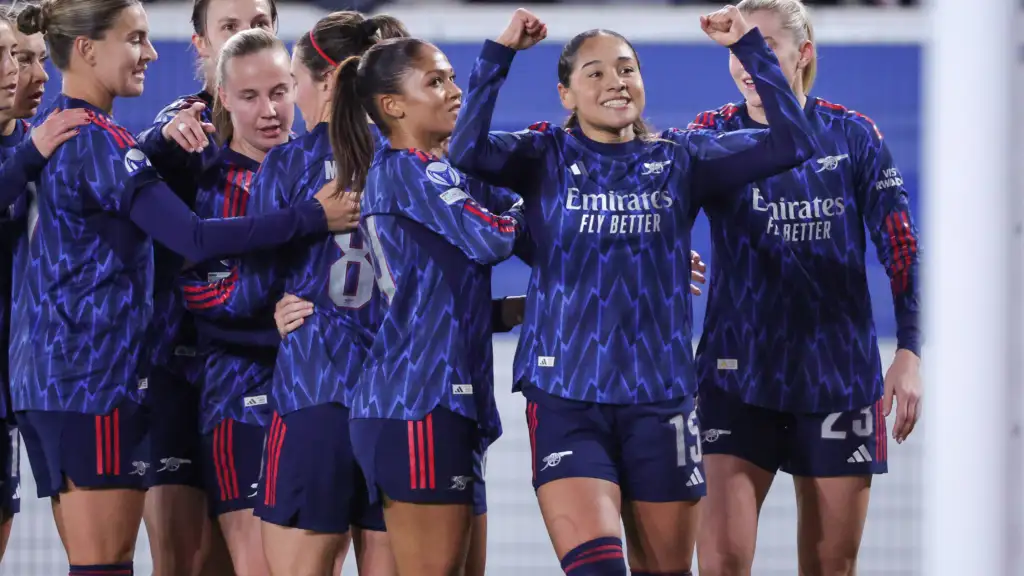 First UWCL goal for Olivia Smith!