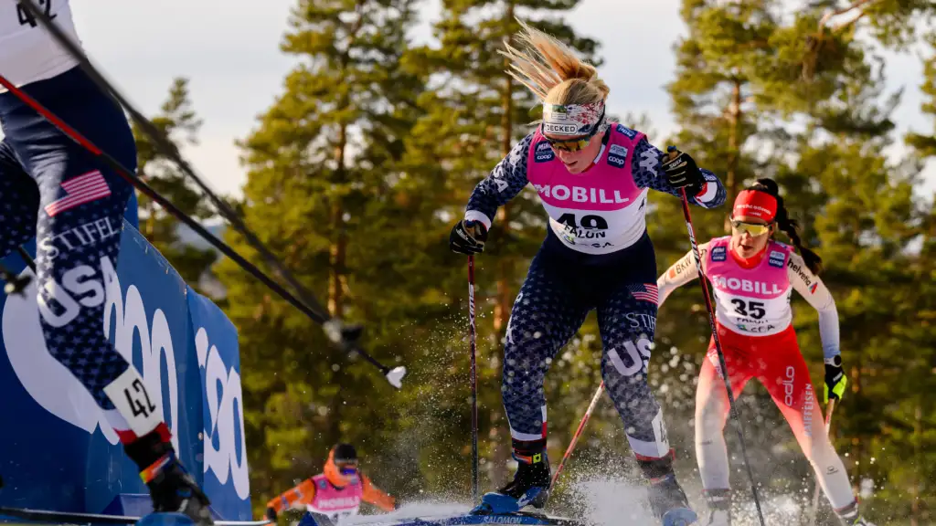 Choose between football and skiing? Sammy Smith can do both