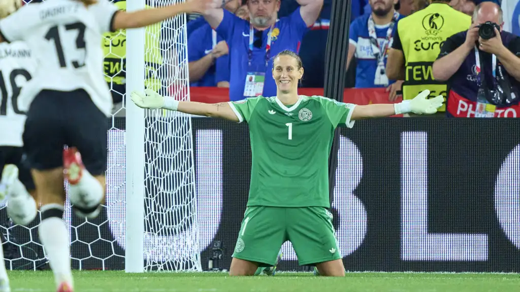 Her Hardest Saves Came Off the Pitch: The Story of Ann-Katrin Berger