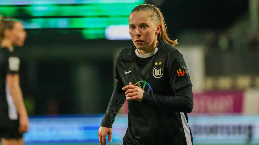 Wolfsburg's Janou Levels before the quarterfinals: We’re in good form — now we have to show it.”