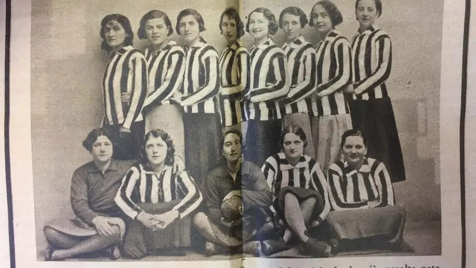 When football belonged to men only: The moving story of Italy's first female footballers
