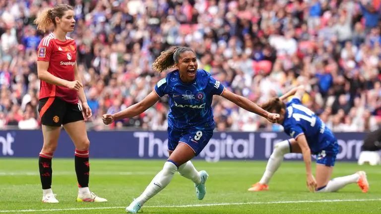 Chelsea are Treble winners after Women's FA Cup victory!
