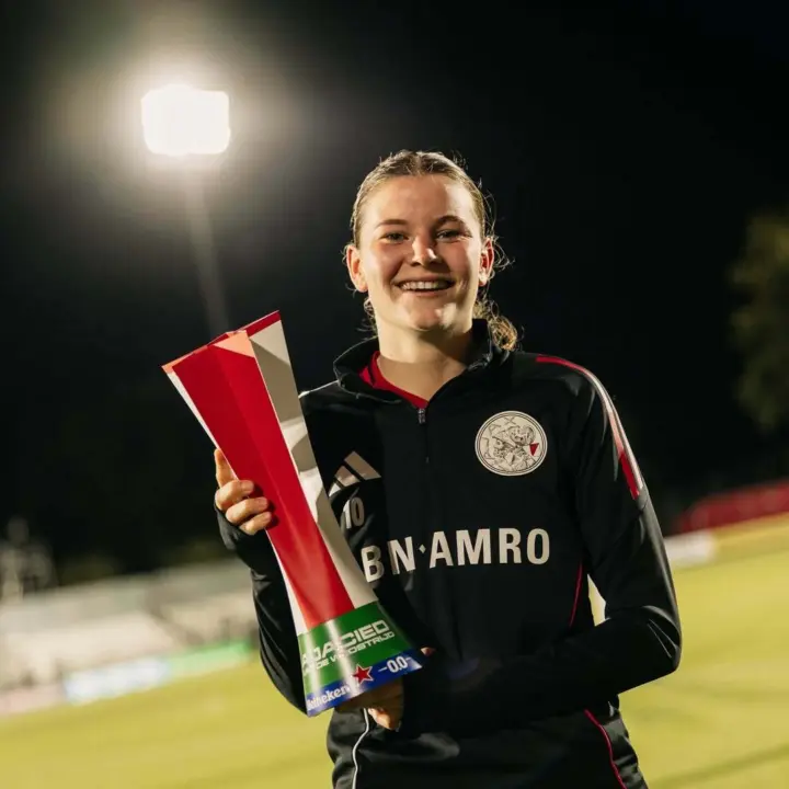 Renee van Asten — on the pitch