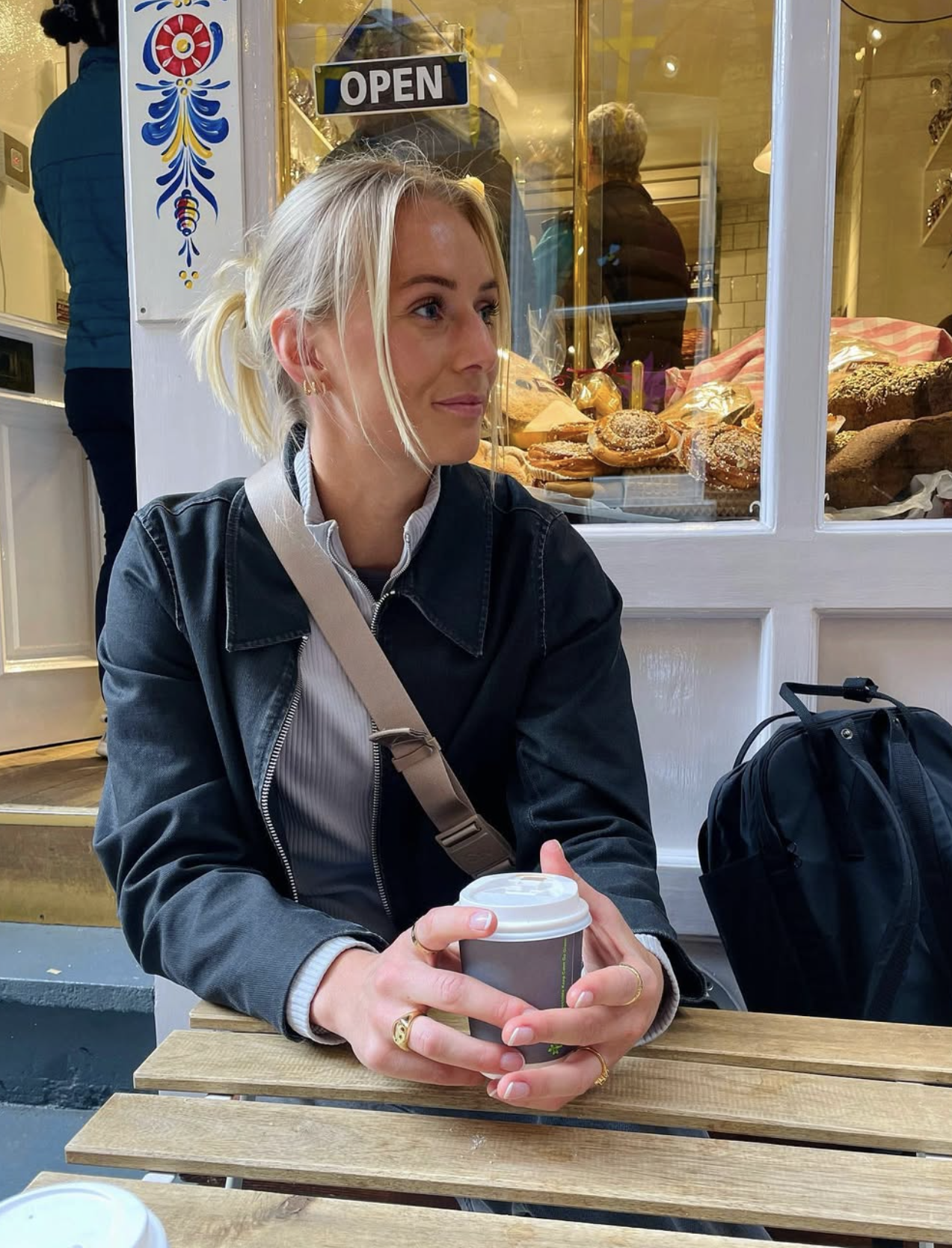 Stina Blackstenius — off the pitch