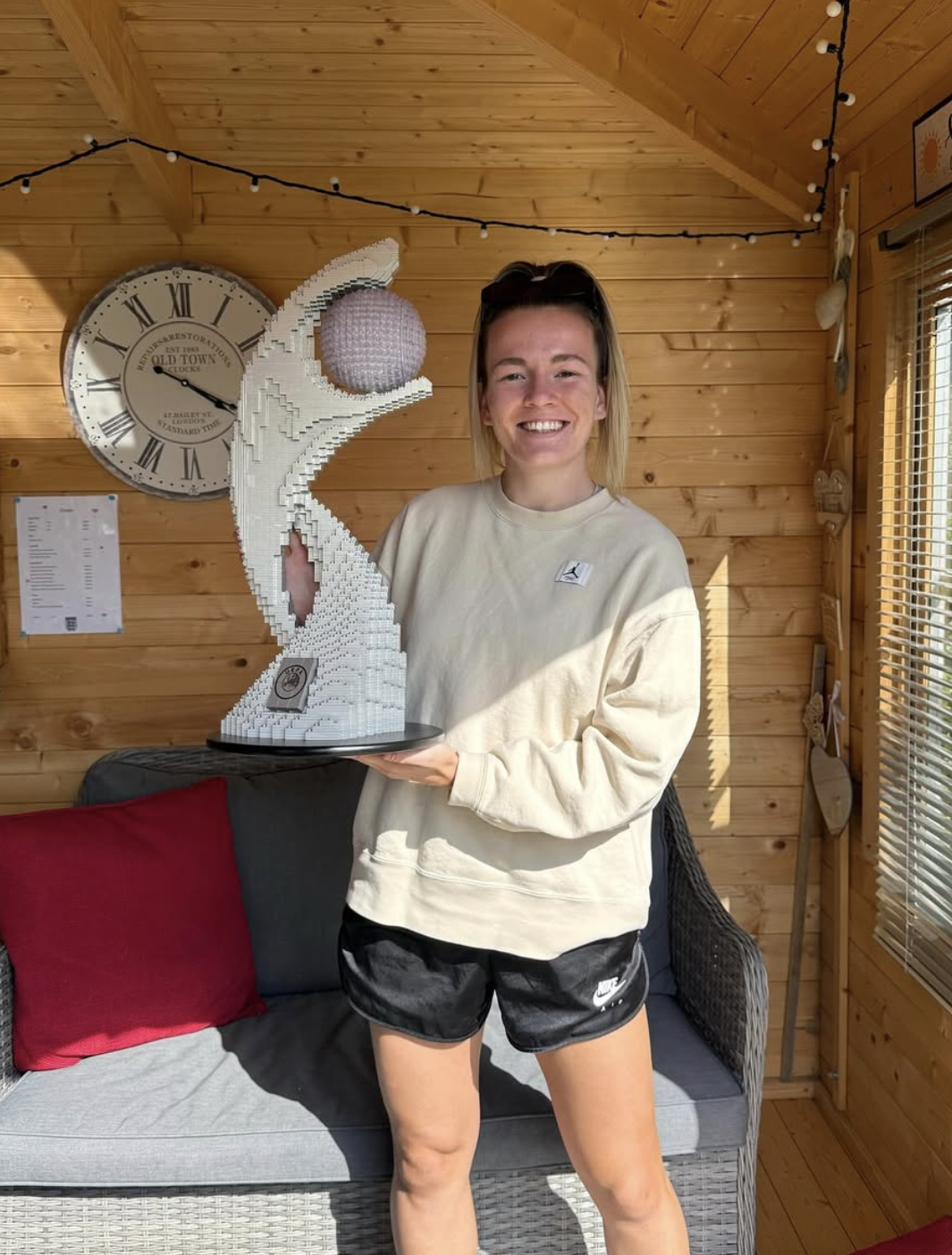 Lauren Hemp — off the pitch