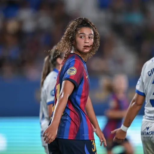 Mayssa Baha on the pitch
