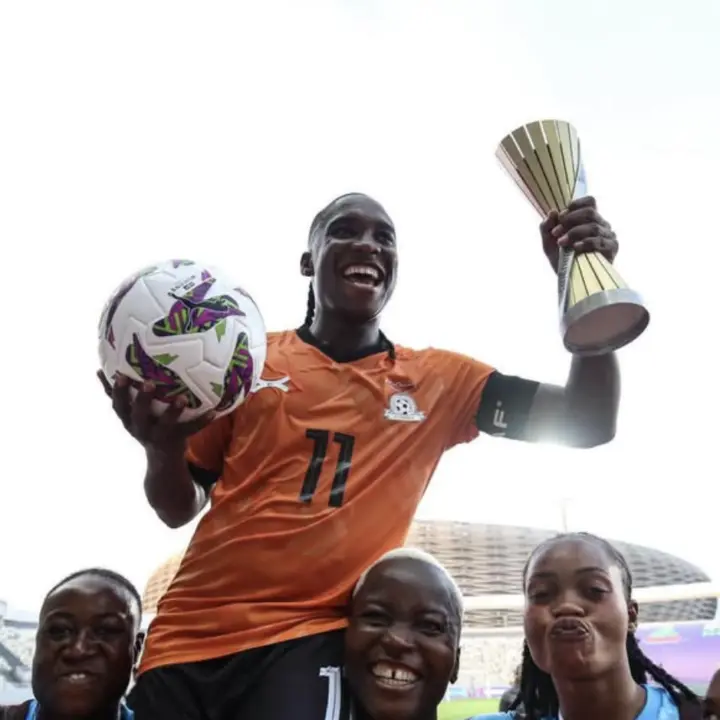 Barbra Banda — on the pitch