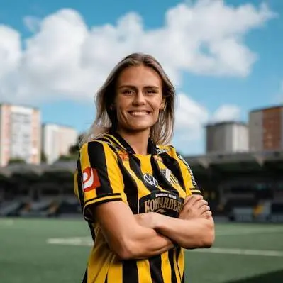 Maja Bodin — on the pitch